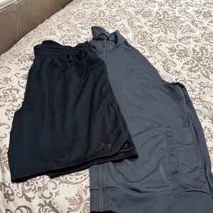 Adidas Black Sportswear Set